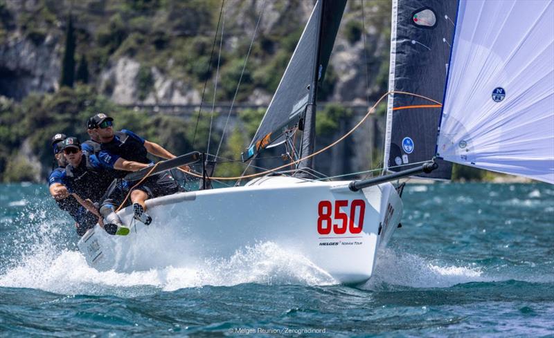 Chinook (HUN) of Akos Csolto - Melges 24 European Sailing Series 2024 - Riva del Garda, Italy - photo © IM24CA / Zerogradinord