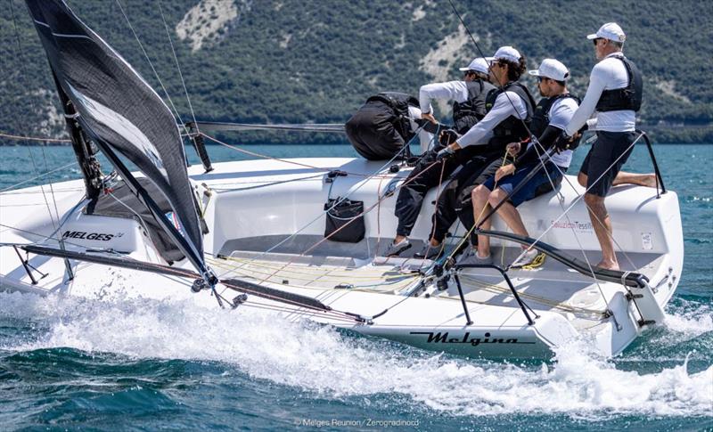 Melgina (ITA693) of Paolo Brescia - Melges 24 European Sailing Series 2024 - Riva del Garda, Italy - photo © IM24CA / Zerogradinord