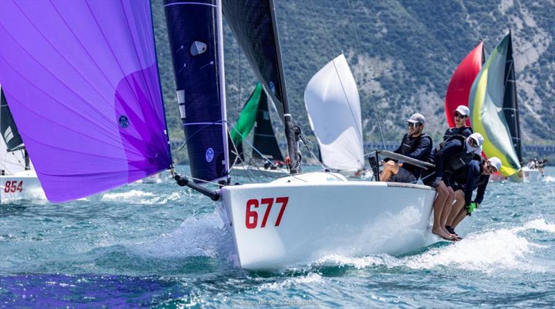 White Room (GER) of Michael Tarabochia - Melges 24 European Sailing Series 2024 - Riva del Garda, Italy - photo © IM24CA / Zerogradinord