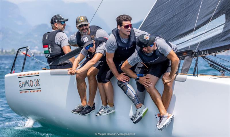 Chinook (HUN) of Akos Csolto - Melges 24 European Sailing Series 2024 - Riva del Garda, Italy - photo © IM24CA / Zerogradinord