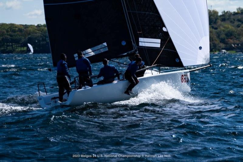 Cuyler Morris' Dark Horse (USA-863) will be on the starting line, ready to go up against some of the Class's toughest teams, in hopes of capturing his first U.S.National title in the Melges 24 - photo © Hannah Lee Noll / U.S. Melges 24 Class Association