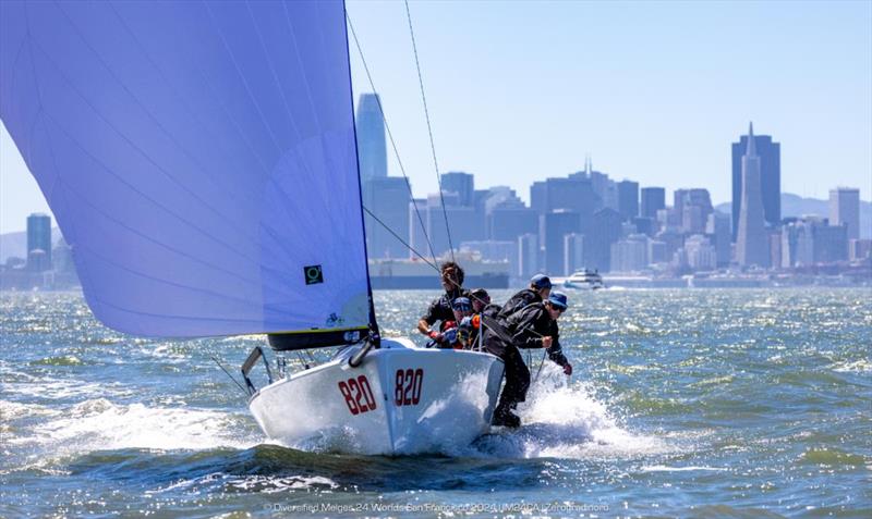 Bora Gulari's KINGSPOKE USA820 - 2024 Diversified Melges 24 Worlds 2024 San Francisco - photo © IM24CA | Zerogradinord