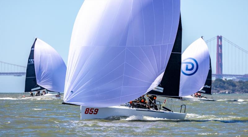 Peter Karrie's NEFELI GER859 - 2024 Diversified Melges 24 Worlds 2024 San Francisco - photo © IM24CA | Zerogradinord