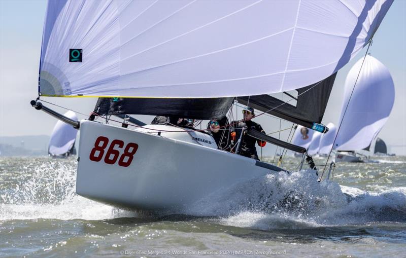 Don Wilson's CONVEXITY USA868 - 2024 Diversified Melges 24 Worlds 2024 San Francisco - photo © IM24CA | Zerogradinord