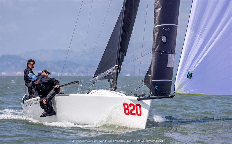 Bora Gulari's Kingspoke finishes 2nd in the 2024 Diversified Melges 24 Worlds 2024 San Francisco photo copyright IM24CA | Zerogradinord taken at San Francisco Yacht Club and featuring the Melges 24 class