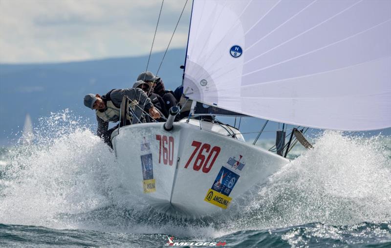 Ivan Kljakovic Gaspic' Universitas Nova CRO760 on Day 3 - 2024 Melges 24 European Championship - Split, Croatia - photo © JK Split / IM24CA / Zerograddinord