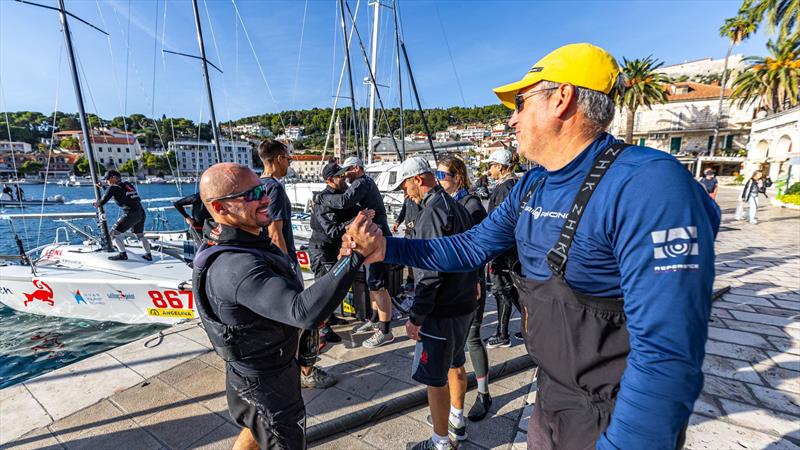 Ante Cesic and Luka Sangulin - 2024 CRO Melges 24 Cup Hvar photo copyright Hrvoje Duvancic / regate.com.hr taken at  and featuring the Melges 24 class