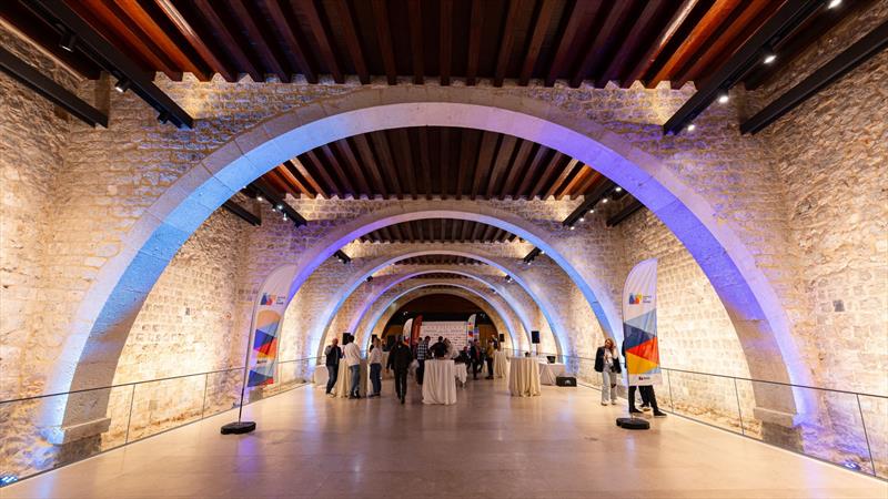 Prize-Giving ceremony in the historic Arsenal - 2024 CRO Melges 24 Cup Hvar photo copyright Hrvoje Duvancic / regate.com.hr taken at  and featuring the Melges 24 class