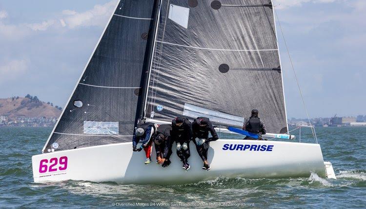 2024 Corinthian Melges 24 North American Sailing Series Champion, Dan Berezin's Surprise photo copyright Zerogradinord / International Melges Class Association taken at  and featuring the Melges 24 class