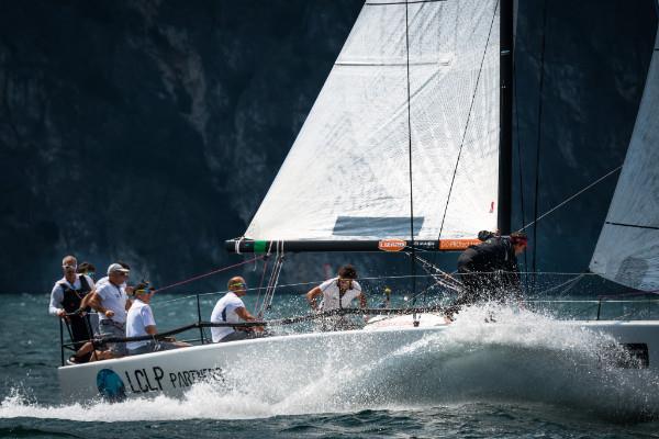 Melges 32 Europeans at Lake Garda day 2 photo copyright Melges 32 class taken at Fraglia Vela Riva and featuring the Melges 32 class