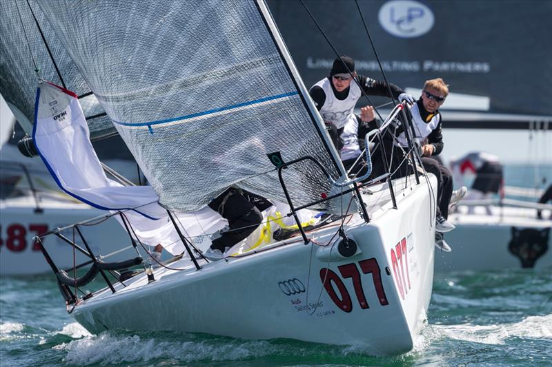 2013 Audi Melges 32 Sailing Series at Gaeta day 3 photo copyright Carlo Borlenghi / BPSE taken at Yacht Club Gaeta and featuring the Melges 32 class