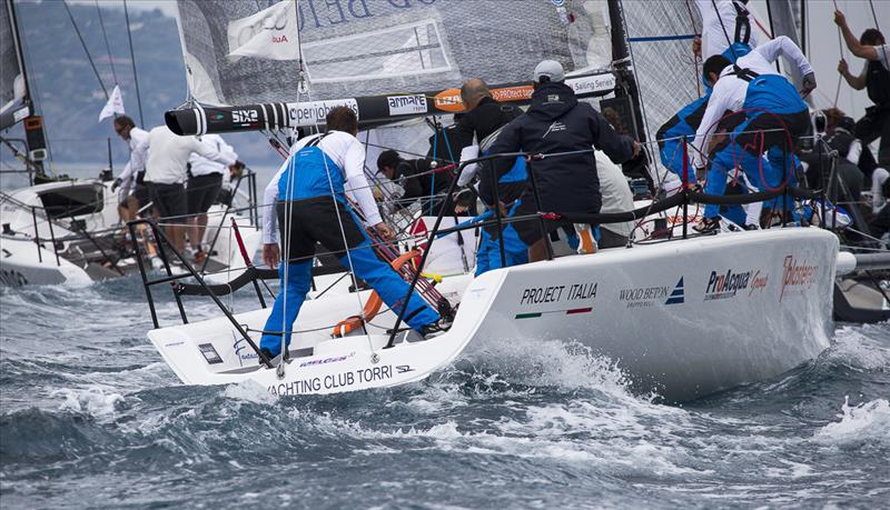 2013 Melges 32 Audi Sailing Series at Porto Ercole day 1 photo copyright Circolo Nautico e della Vela Argentario taken at  and featuring the Melges 32 class