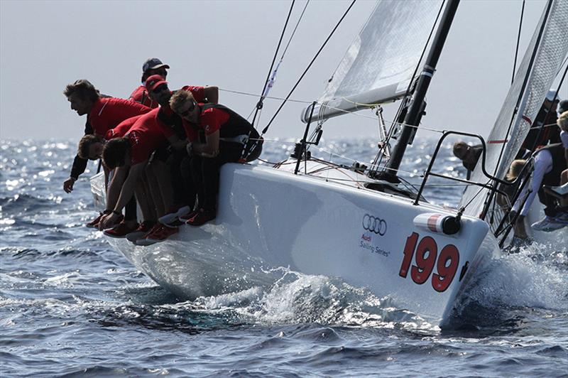 2013 Melges 32 World Championship day 3 photo copyright JOY / IM32CA taken at Yacht Club Porto Rotondo and featuring the Melges 32 class