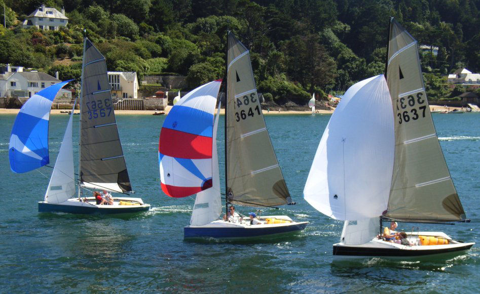 96 boats for Merlin Rocket Salcombe Week photo copyright Merlin Rocket Owners Association taken at Salcombe Yacht Club and featuring the Merlin Rocket class