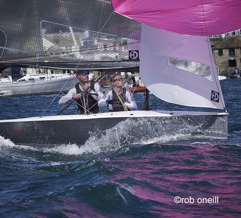 Salcombe Gin Merlin Rocket Salcombe Yacht Club Week - photo © Rob O'Neill