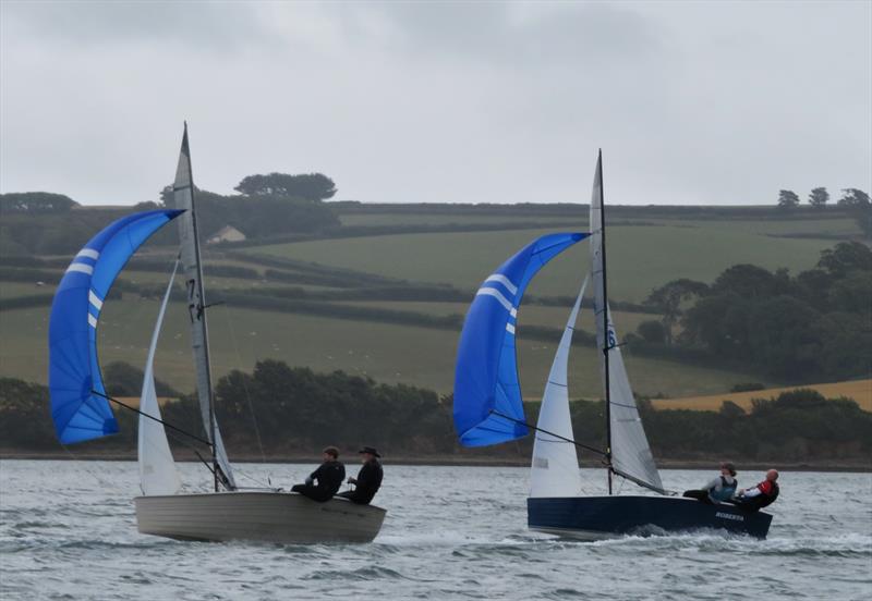 Salcombe Gin Merlin Rocket Salcombe Yacht Club Week Tuesday morning race - photo © Malcolm Mackley