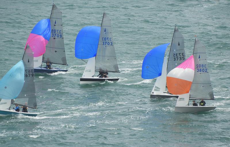 Salcombe Gin Merlin Rocket Salcombe Yacht Club Week Tuesday afternoon race - photo © Malcolm Mackley