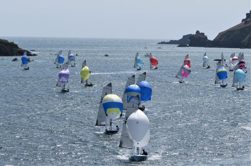 Salcombe Gin Merlin Rocket Salcombe Yacht Club Week Thursday afternoon race - photo © Malcolm Mackley