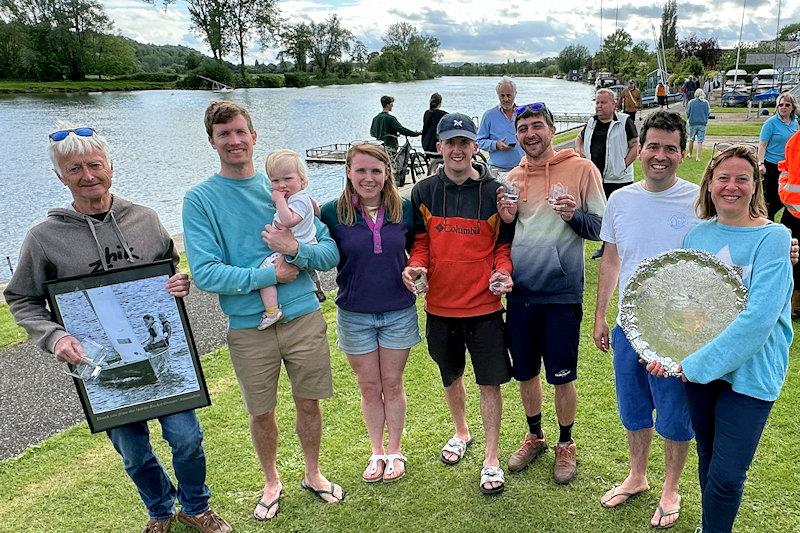 Trophy winners - Merlin Rocket River Championships - photo © Lou Johnson