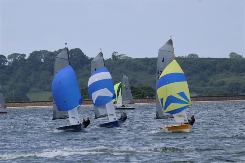 Reaching to the finish during the Allen Merlin Rocket Inlands at Bristol Corinthian photo copyright Kate Lee taken at Bristol Corinthian Yacht Club and featuring the Merlin Rocket class