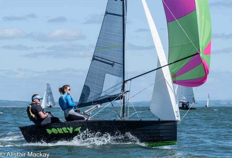 Merlin Rocket Nationals at Tenby day 4 - photo © Alistair Mackay