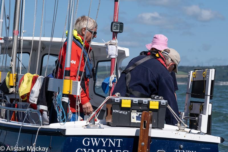 Merlin Rocket Nationals at Tenby day 4 - photo © Alistair Mackay