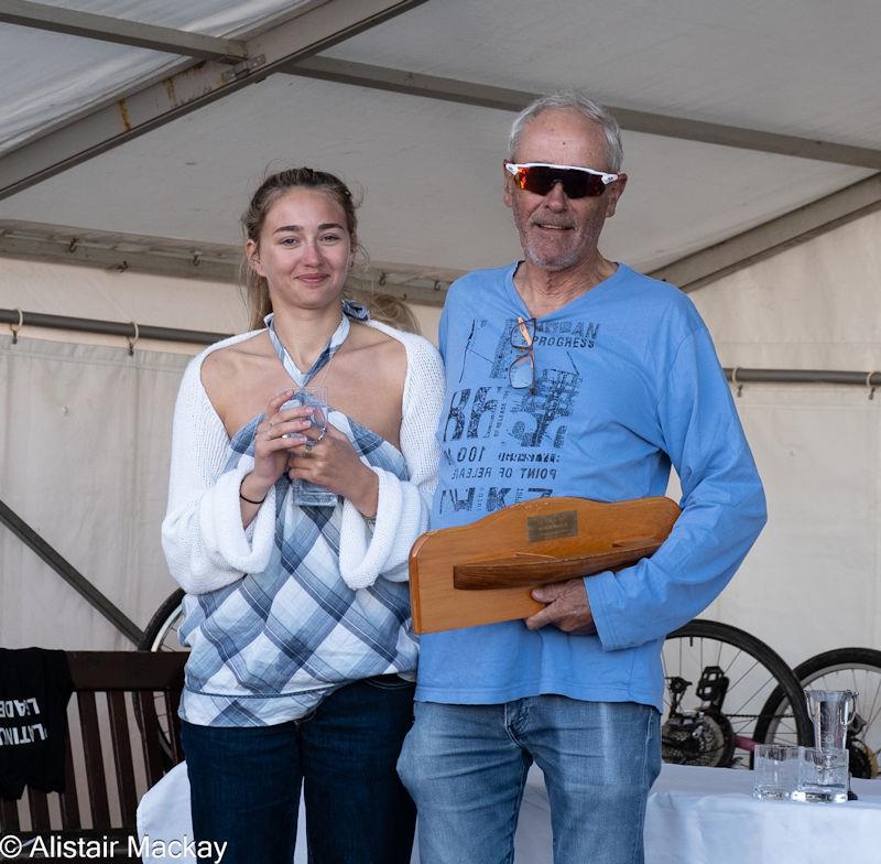 Merlin Rocket Nationals at Tenby Prize Giving photo copyright Alastair Mckay taken at Tenby Sailing Club and featuring the Merlin Rocket class