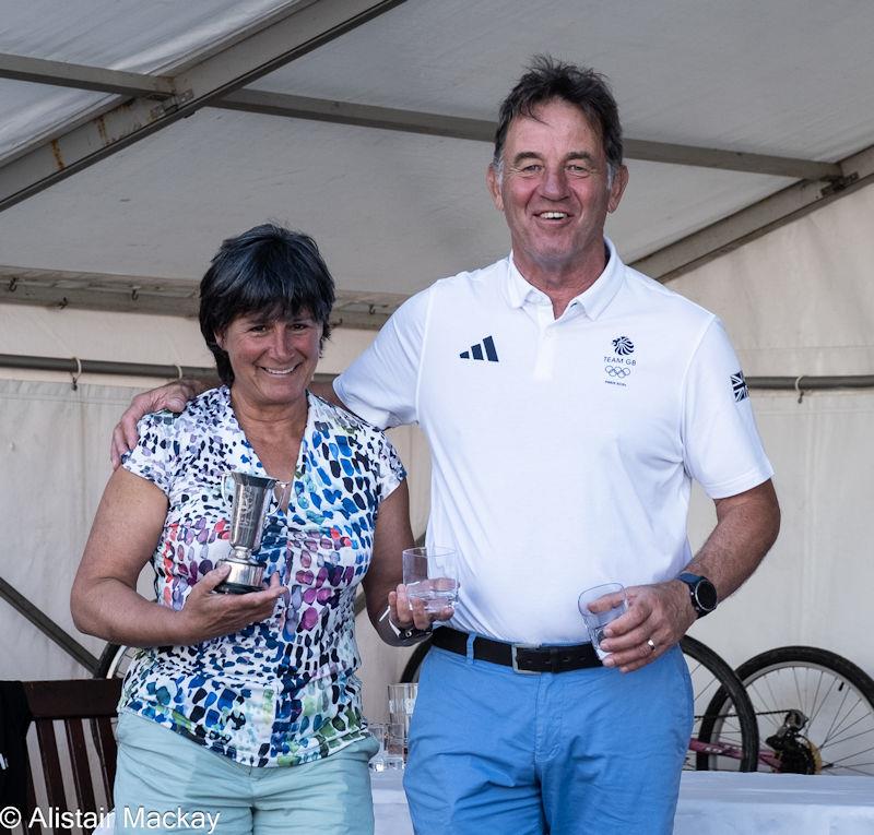 Merlin Rocket Nationals at Tenby Prize Giving photo copyright Alastair Mckay taken at Tenby Sailing Club and featuring the Merlin Rocket class