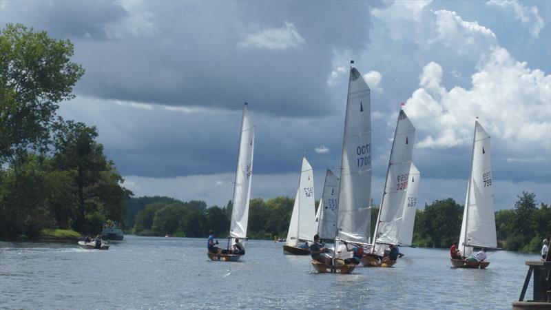 Craftinsure Silver Tiller, DeMay and Thames Series racing at Upper Thames photo copyright Philip Russell taken at Upper Thames Sailing Club and featuring the Merlin Rocket class