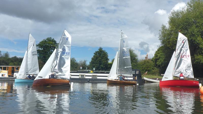 Craftinsure Silver Tiller, DeMay and Thames Series racing at Upper Thames photo copyright Philip Russell taken at Upper Thames Sailing Club and featuring the Merlin Rocket class