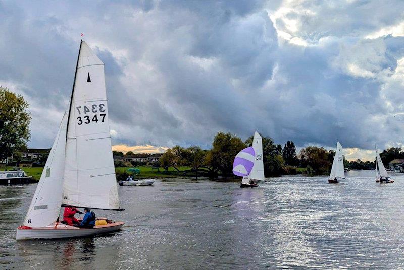 Merlin Rocket DeMay and Thames Series at Hampton photo copyright Emma Bunner taken at Hampton Sailing Club and featuring the Merlin Rocket class