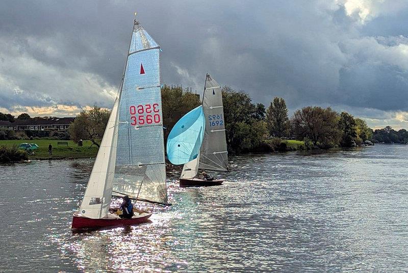 Rob and Hattie Cage, first overall - Merlin Rocket DeMay and Thames Series at Hampton photo copyright Emma Bunner taken at Hampton Sailing Club and featuring the Merlin Rocket class