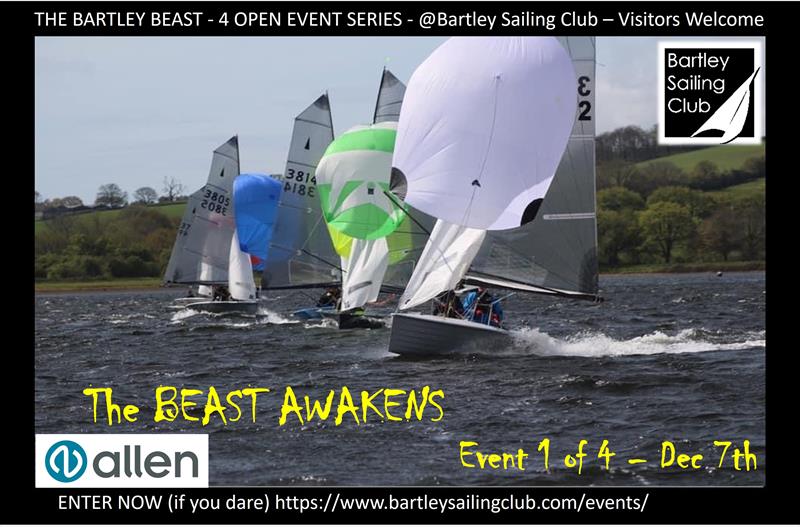 The Bartley Beast photo copyright Debbie Degge taken at Bartley Sailing Club and featuring the Merlin Rocket class