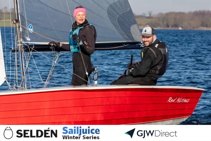 Tom Gillard and Rachael Gray win the John Merricks Tiger Trophy at Rutland Sailing Club - photo © Tim Olin / www.olinphoto.co.uk