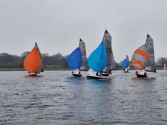 The Bartley Beast finally gets racing photo copyright Chris Martin taken at Bartley Sailing Club and featuring the Merlin Rocket class