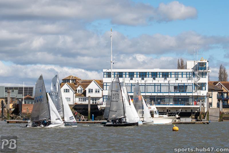 Merlin Rocket Allen South East Series at Royal Corinthian, Burnham photo copyright Petru Balau Sports Photography / sports.hub47.com taken at Royal Corinthian Yacht Club and featuring the Merlin Rocket class