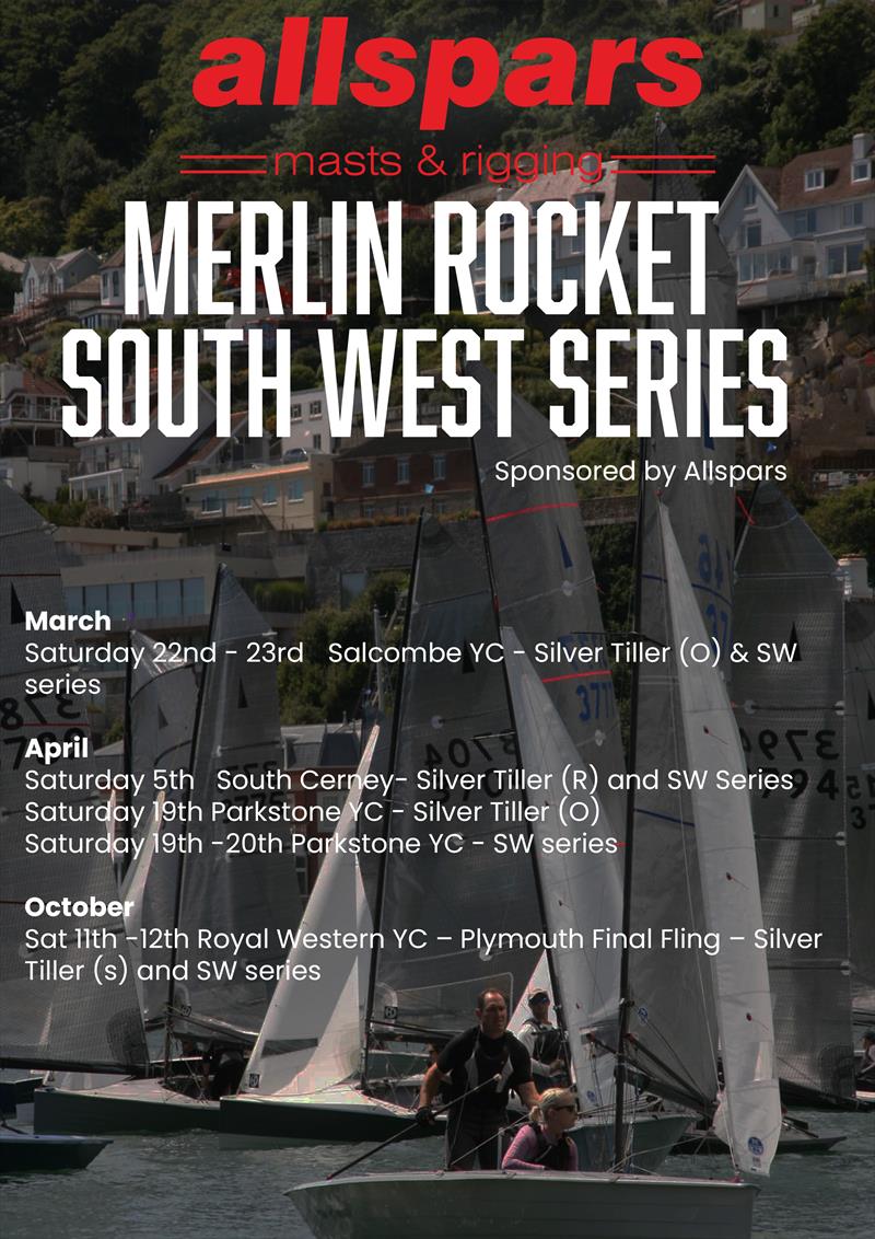 Merlin Rocket South West Series sponsored by allspars photo copyright MROA taken at  and featuring the Merlin Rocket class