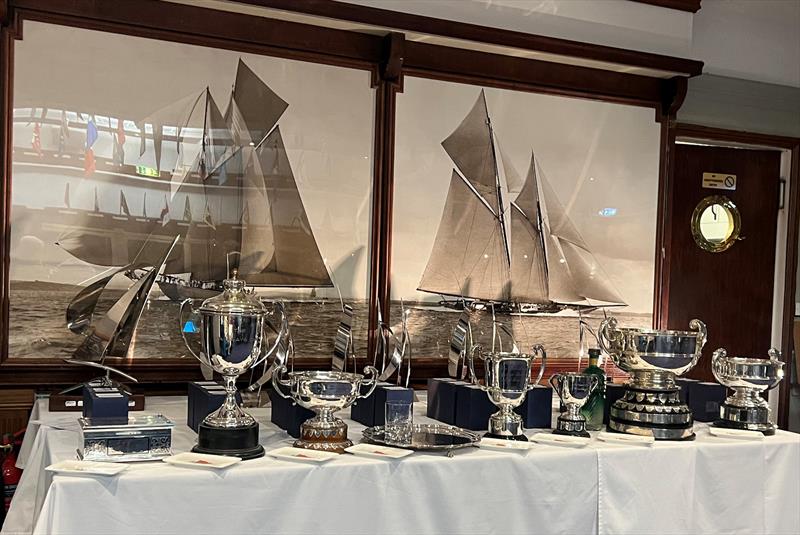 Scaramouche Sailing Trust receive their trophies at the Island Sailing Club prizegiving - photo © Grieg City Academy