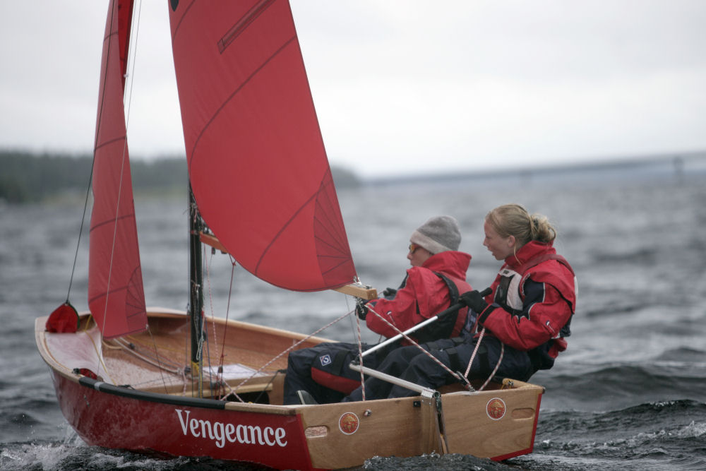 Juliet Long wins the ladies title at the 2005 Mirror worlds photo copyright Tommy Anderson taken at  and featuring the Mirror class