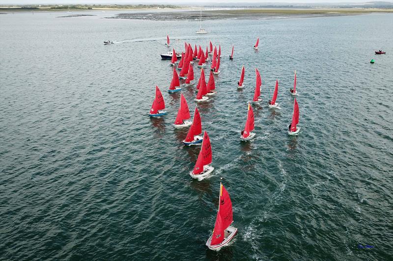 2024 Mirror Nationals at Itchenor photo copyright Tim Bees taken at Itchenor Sailing Club and featuring the Mirror class