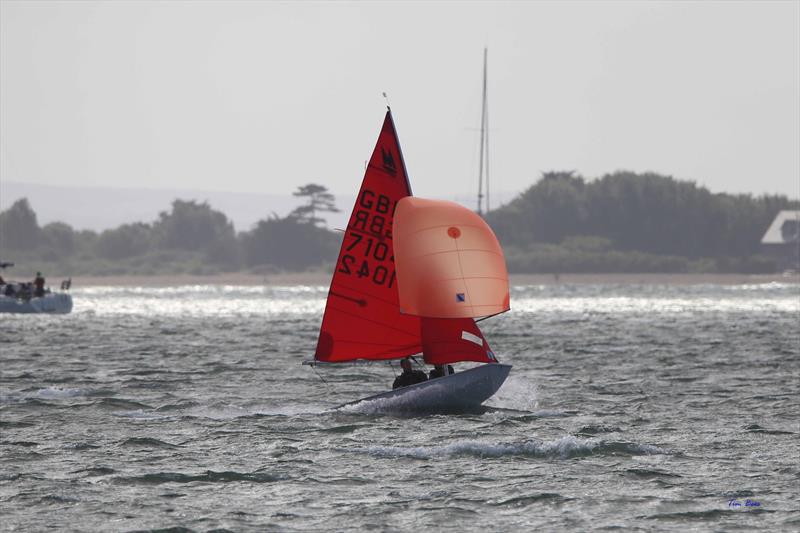 2024 Mirror Nationals at Itchenor photo copyright Tim Bees taken at Itchenor Sailing Club and featuring the Mirror class