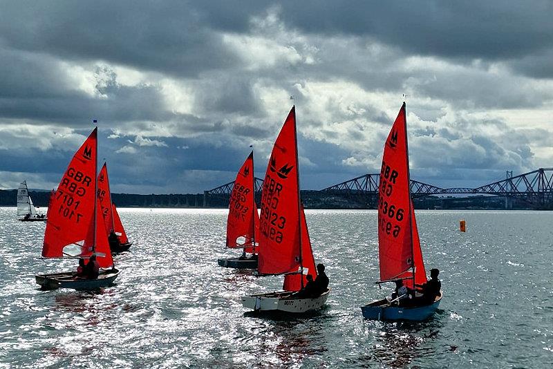 Mirror Scottish Championships at Dalgety Bay photo copyright DBSC taken at Dalgety Bay Sailing Club and featuring the Mirror class