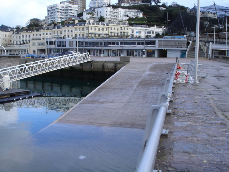 New slipway, extensive hard and redeveloped harbour side premises in Torquay photo copyright Royal Torbay Yacht Club taken at Royal Torbay Yacht Club