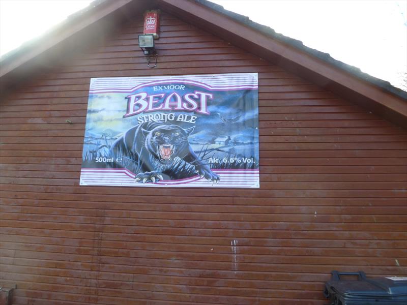 The Exmoor Beastie, sponsored by Exmoor Beast strong ale - photo © Ian Jay