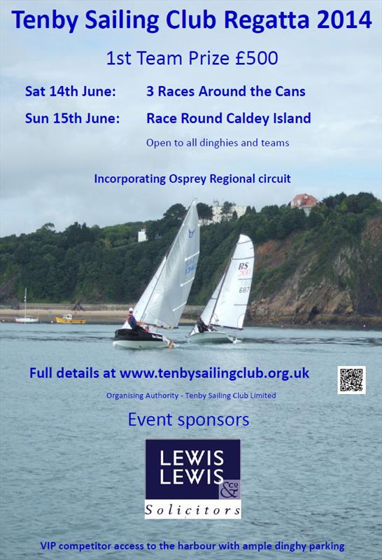 Sailing season underway at Tenby Sailing Club