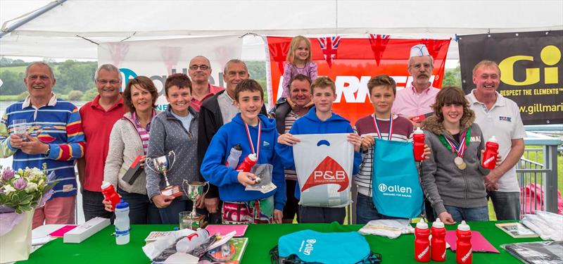 Prizewinners at NCSC Regatta - photo © David Eberlin