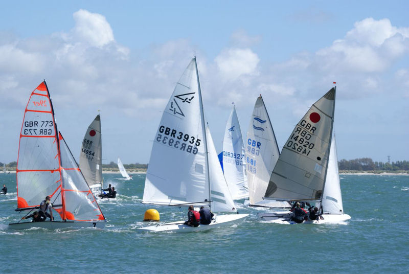 A fantastic day for the Glyn Charles Pursuit Race at Hayling photo copyright Rachel Dobrijevic / www.dynamicshots.co.uk taken at Hayling Island Sailing Club