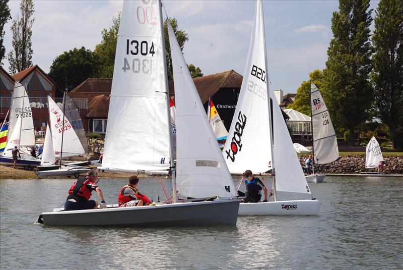 A great turnout for Chichester Yacht Club Dinghy Week photo copyright Meryl Deane taken at Chichester Yacht Club