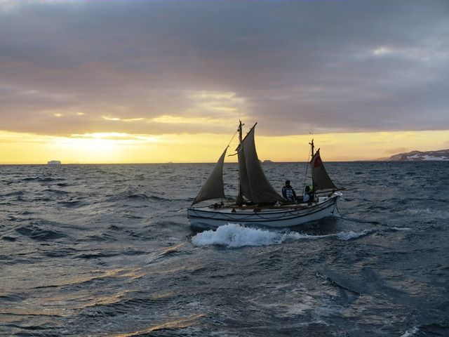 Alexandra Shackleton underway to Elephant Island photo copyright Jo Stewart / Shackleton Epic taken at 