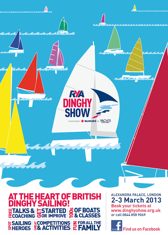 RYA Dinghy Show poster photo copyright RYA Dinghy Show taken at RYA Dinghy Show